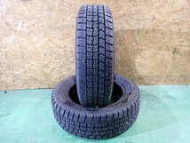 RK2035【送料無料175/65R15】2本 ダンロップ WINTERMAXX WM02 中古スタッドレスタイヤ デイズルークス フィット《即決あり》_画像1