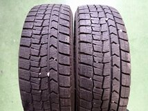 RK2035【送料無料175/65R15】2本 ダンロップ WINTERMAXX WM02 中古スタッドレスタイヤ デイズルークス フィット《即決あり》_画像3