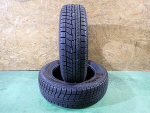 RK2047【送料無料175/65R15】2本 ヨコハマ ice GUARD6 iG60 中古スタッドレスタイヤ アクア フィット キューブなどへ《即決あり》