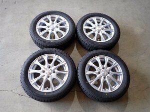 YS6143【送料無料155/65R14】NーBOX タント スペーシア デイズなどに 中古スタッドレス ●14×4.5J 100/4H ET45●≪即決≫