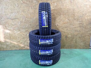 GM2206【送料無料185/60R15】4本 ダンロップ WINTERMAXX WM02 2023年製 未使用品 スタッドレスタイヤ ヴィッツ アクア