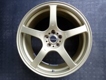 RK2233【送料無料18インチ】4本 プロドライブ GC-05F 86 BRZ等 中古アルミホイール ★18×8J 100/5H ET43★_画像5