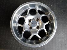 RK2168【送料無料15インチ】4本 WORK ワーク NEZART ネッツァルト メッシュ 中古アルミホイール ★15×7J 100/4H ET35★_画像5