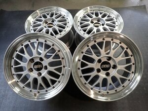 RK2174【送料無料17インチ】4本 BBS LM068 LM069 中古アルミホイール マークⅡ チェイサー等に ★17×8J 9J 114.3/5H ET45 ET42★