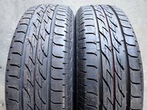 YS6381【送料無料155/65R13】ライフ ゼスト ekワゴン オッティなどへ ブリヂストン 中古夏タイヤ▼13×4J 100/4H ET42▼_画像5