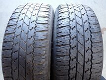 YS6386【送料無料265/65R17】JEEP ジープ 純正 JKラングラー純正 BS 中古夏タイヤ付 ■17×7.5J 127/5H ET43.8■【個人宅配達不可】_画像5