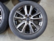 YS6374【送料無料215/50R18】マツダ純正 CX-3純正 2021年製 ダヴァンティ 中古夏タイヤセット ★18×7J 114.3/5H ET50★_画像2