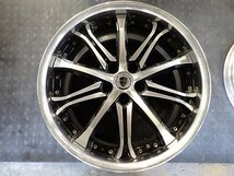 RK2264【送料無料19インチ】4本 WORK ワーク シュバート SC6 SW6 中古ホイール カスタム車へ ★19×8.5J 9.5J 114.3/5H ET40 ET52★_画像2