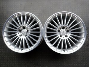 RK2403【送料無料18インチ】2本 ベンツ純正 中古アルミホイール W219 CLS 純正 AMG★18×9.5J 112/5H ET28★