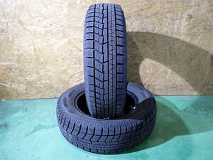 RK2355【送料無料175/70R14】2本 ヨコハマ ice GUARD6 iG60 2021年製 中古スタッドレスタイヤ シエンタ スイフト《即決あり》