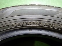 RK2320【送料無料205/60R16】2本 ヨコハマ ice GUARD6 iG60 中古スタッドレスタイヤ プリウスα ノア VOXYなどへ《即決あり》_画像6