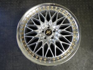 RK2735【送料無料18インチ】1本 WORK VS GUS-XU 中古アルミホイール ★18×7.5J 100/5H ET40★