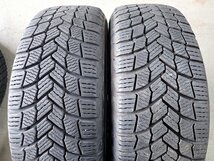 YS6690【送料無料195/65R15】セレナ オーリス ルミオン ミシュラン 中古スタッドレスセット ■15×6J 114.3/5H ET43■《即決》_画像3