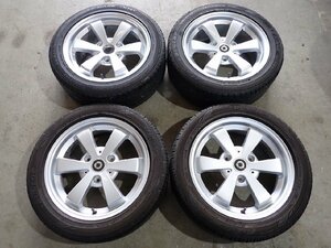 YS6729【送料無料175/55R15 195/50R15】中古夏タイヤセット■15×5J-6.5J 112/3H ET34-34.5■品番:A4514011602/A4514011702