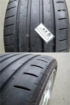 YS6251【送料無料255/30R20】TWS ライツェント WS05 2022年製 ブリヂストン 中古夏タイヤセット 訳あり ▼20×8.5J 112/5H ET38▼_画像10