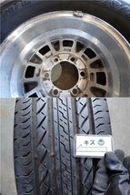 YS6380【送料無料225/80R15】ミツビシ純正 デリカスペースギア純正 BS 中古夏タイヤ ★15×6J 139.7/6H ET33★【個人宅配達不可】_画像10