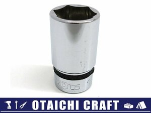 【中古】nepros(ネプロス) 3/8(9.5sq) 17mm セミディープソケット NB3M-17【/D20179900008886D/】