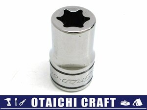 【中古】Snap-on(スナップオン) 3/8(9.5sq) トルクスソケット E12 FLCE120【/D20179900000551D/】