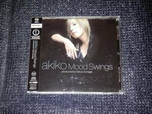 ☆akiko「Mood Swings」国内盤 帯付き SACD ハイブリッド盤 金子雄太 藤井摂 山下洋輔 DAZAI YURI KAINUMA MASATOSHI 竹中俊二 須永辰緒