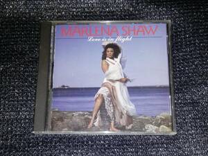 ☆マリーナ・ショウ「ラヴ・イズ・イン・フライト」輸入盤 Marlena Shaw - Love is in Flight