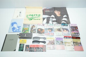 1円〜 極美品 中森明菜 グッズセット 当時物 レトロ 昭和 ケン企画 研音 アマダ