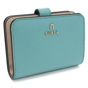 【新品 未使用】フルラ FURLA CAMELIA ２つ折り財布 小銭入付き カメリア WP00315 ARE000 2718S ブルー系 レディース