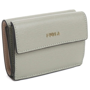 【新品 未使用】フルラ FURLA FURLA BABYLON 3つ折り財布 ブランド 財布 PCY9UNO B30000 0718S MARMO c-BALLERINA i グレー系 レディース