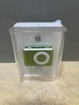 新品！Apple iPod shuffle 1GB グリーン 第2世代 MB815J/A_画像1