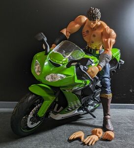 北斗の拳 リボルテック ケンシロウ バイク付 最終決戦バージョン フィギュア