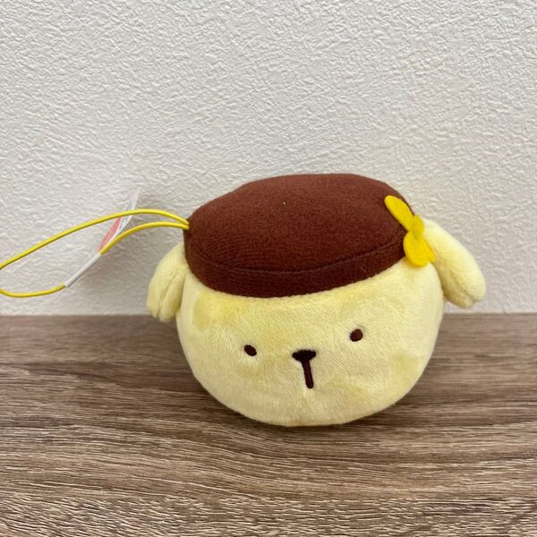 【新品未使用】ポムポムプリン プリンのかたちのマスコット ぬいぐるみ サンリオ