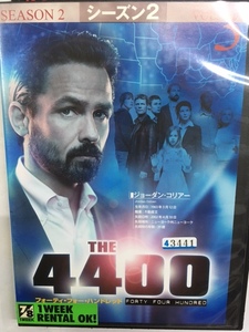 a洋画62 即決 THE4400 フォーティ・フォー・ハンドレッド シーズン2 Vol.3 海外ドラマ ジョエル・グレッチ ジャクリー・マッケンジー