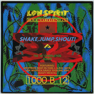 VA / Shake, Jump, Shout! LP Low Spirit Recordings 1990 ドイツ盤 WestBam,L.U.P.O. テクノ newbeat