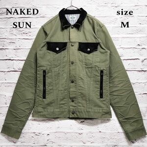 【日本製】ネイキッドサン NAKED SUN ミリタリー デニムジャケット