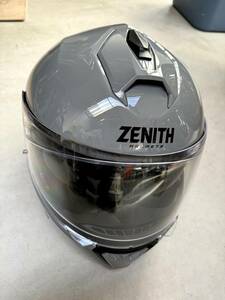 【中古】ヤマハ純正システムヘルメット ZENITH YJ-21，サンバイザー XL 2021-10製造　曇り止めシート付属