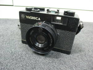 □43653□【動作未確認】YASHICA/ヤシカ　ELECTRO　35　MC　エレクトロ35　1:2.8 40mm　コンパクト　フィルムカメラ　ブラック