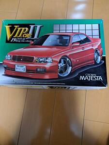 アオシマ1/24 VIP CAR ⅡシリーズV-20 マジェスタCタイプ　UZS141型　1991年式　19インチ　エクイップ5スポーク