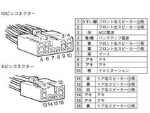 NCMT-D53 カーナビ オーディオ 他社車両流用 逆ハーネス 逆カプラ　新品未使用品 送料無料 即決 配線図 トヨタ ダイハツ_画像4