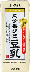 kse. not neat considering . taste ..200 millimeter liter (x 24).... Kyushu production ..... large legume ingredient less adjustment soybean milk 200ml×24 piece 