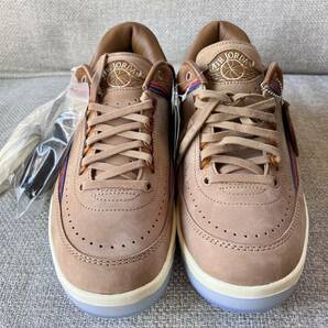 新品 NIKE AIR JORDAN 2 RETRO LOW SP Tan スニーカー DV7129-222 ナイキ ジョーダン 27cm 箱有の画像2