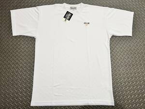 新品【BALL LINE】ボールライン ドライTシャツ　ホワイト/XL　ON THE COURT