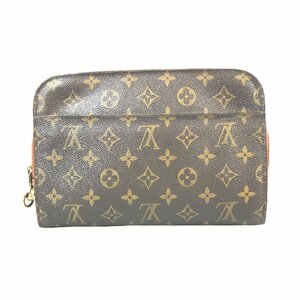 【1円～】ルイヴィトン LOUIS VUITTON バッグ クラッチバッグ オルセー M51790 AR1917 モノグラム レザー ブラウン 中古