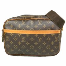 【1円～】ルイヴィトン LOUIS VUITTON バッグ ショルダーバッグ リポーターPM M45254 SP1014 モノグラム PVC レザー ブラウン 中古_画像1