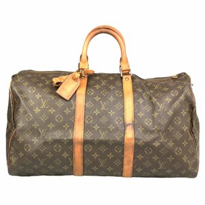 【1円～】ルイヴィトン LOUIS VUITTON バッグ ボストンバッグ ボストンバッグ キーポル50 モノグラム M41426 SD ネームタグ付き 中古