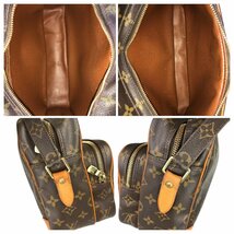 【1円～】ルイヴィトン Louis Vuitton バッグ ショルダーバッグ モノグラム ナイルGM M45242 NO0005 ブラウン レザー 中古　_画像7