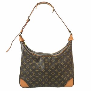 【1円～】ルイヴィトン LOUIS VUITTON バッグ ショルダーバッグ モノグラム ブローニュ35 M51260 レザー ブラウン 中古