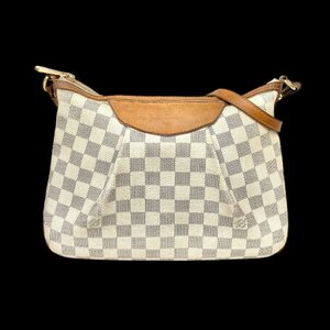 【1円～】ルイヴィトン Louis Vuitton バッグ ショルダーバッグ ダミエアズール シラク－サPM N41113 MI4191 レザー 中古　