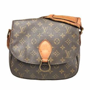 【1円～】ルイヴィトン LOUIS VUITTON バッグ ハンドバッグ ショルダーバッグ モノグラム サンクルー M51242 ブラウン 中古