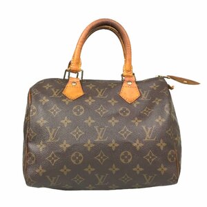 【1円～】ルイヴィトン LOUIS VUITTON バッグ ハンドバッグ ボストンバッグ モノグラム スピーディ25 M41528 SP1904 レザー ブラウン 中古