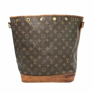 【1円～】ルイヴィトン LOUIS VUITTON バッグ ショルダーバッグ ノエ M42224 レザー ブラウン モノグラム 中古