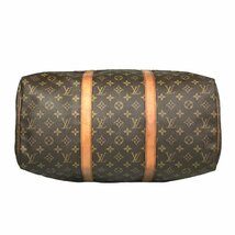 【1円～】ルイヴィトン Louis Vuitton バッグ ボストンバッグ モノグラム サック・スープル45 M41624 ブラウン ゴールド金具 レザー 中古　_画像6